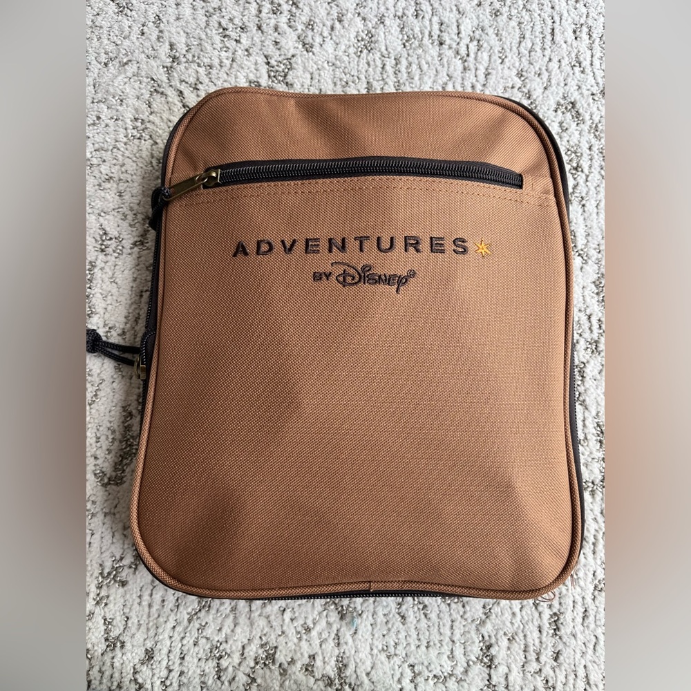 Disney Adventures foldable duffle bag. Brown